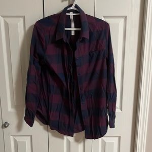 Lululemon plaid shirt